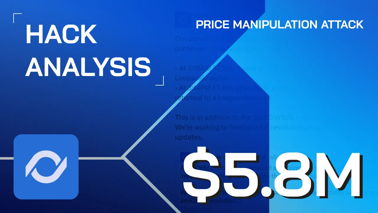 How a Price Manipulation Attack Cost Loopscale $5.8 Million?