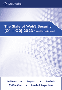 The State of Web3 Security (Q1 + Q2) 2023