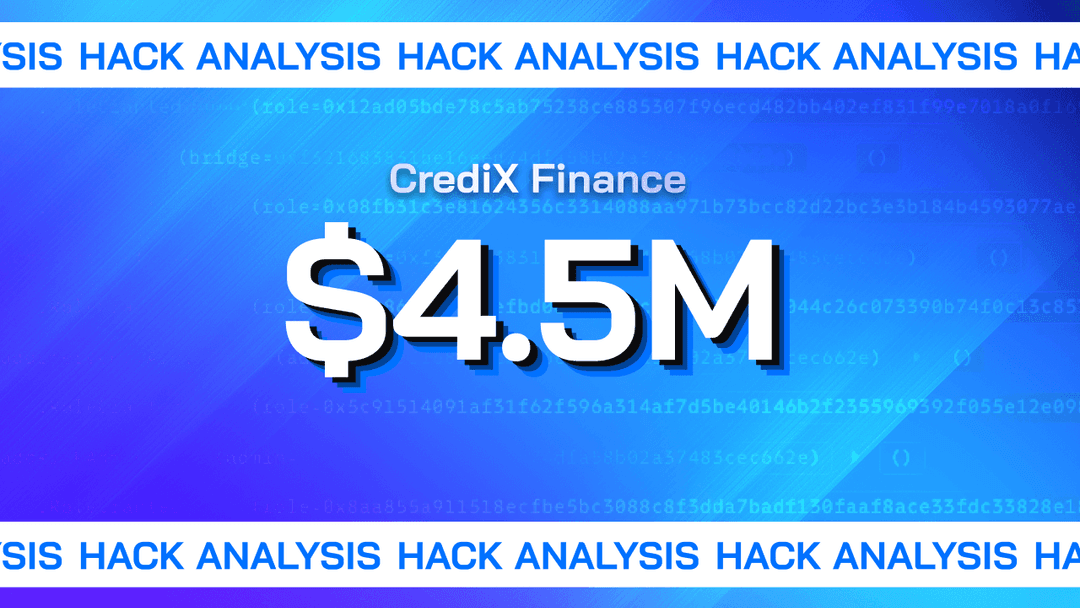 CrediX Finance Faces 4.5M Exploit (Exit Scam Analysis)