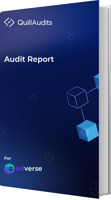 Edverse Smart Contract Audit Report