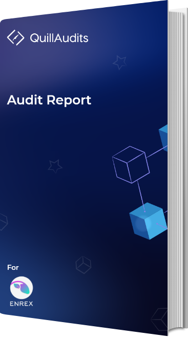 Enrex Staking Smart Contract Audit Report