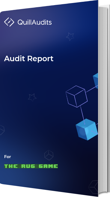 TheRugGame Smart Contract Audit Report