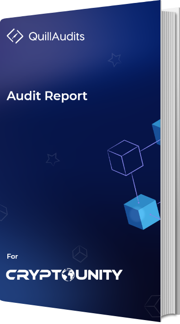 CryptoUnity Smart Contract Audit Report
