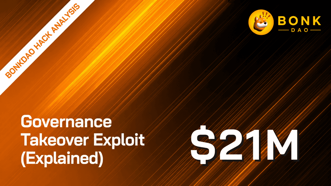 BonkDAO $21.2M Governance Takeover Exploit (Explained)