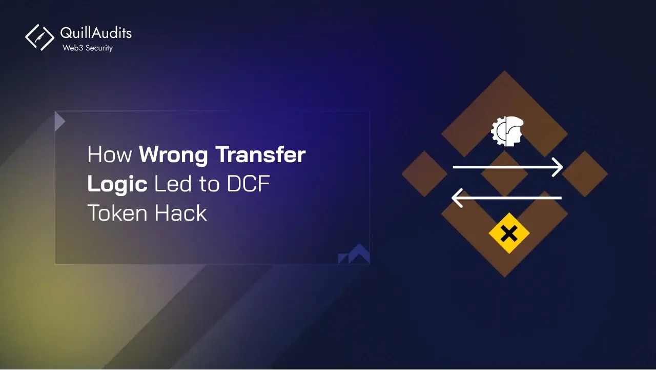 How Wrong Transfer Logic Led to DCF Token Hack
